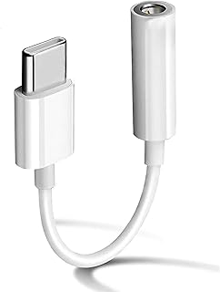 MOSON Apple MFi Certified USB C to 3.5 mm Headphone Jack Adapter for iPhone 15/15 Pro/Pro Max/Plus, Type C Aux Dongle Cable for Samsung Galaxy S23/S23/S22/S21Ultra, MacBook, Note
