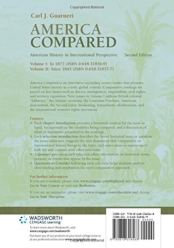 America Compared: American History in International Perspective, Vol. 1: To 1877 - Image 2