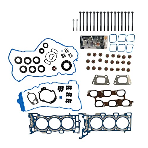 Image of Partsflow Head Gasket Bolts Set For 2010 Buick Allure For 2010 Buick Lacrosse For 2010-2011 Cadillac Srx For 2010-2012 Chevrolet Equinox For 2012 Chevrolet Captiva Sport 3.0L T598324