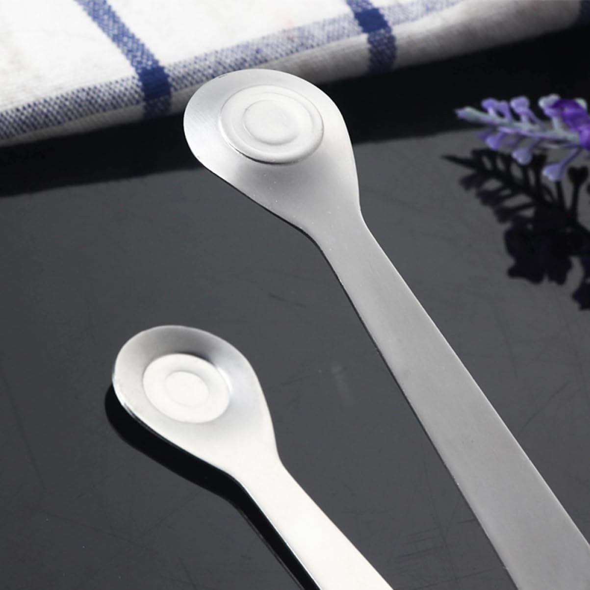 Unomor Mini Sugar Clamp Food Serving Tong Round Head Snail Clip Stainless Steel Ice Tongs for Party Bbq Home