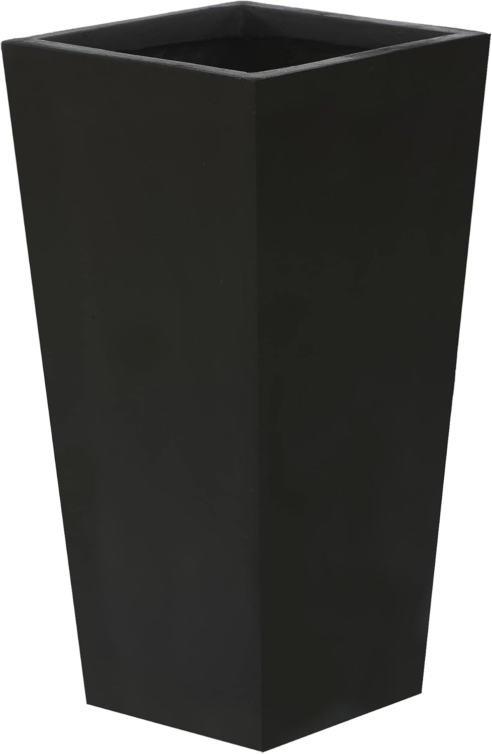 Luxenhome Stone Plant Pots, Large Planters for Indoor Outdoor Plants, 24" Tall