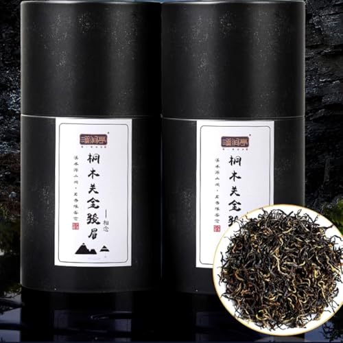 Thé noir Jinjunmei Tongmuguan d'exception bourgeons uniques parfum intense 500g
