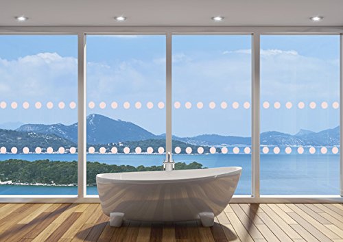 Element GLASS WINDOW SAFETY DOTS MANIFESTATIONS CIRCLES - 50mm x 30m