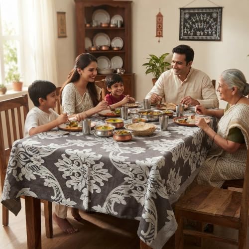 Image of LITO LINEN AND TOWEL Single Bed Solapur Chaddar 100% Cotton Blanket - Reversible Handloom Bedspread for Winter & All Seasons, Soft Breathable Cotton Bedsheet /Blanket, Charcoal Gray, 60 inchx90 inch