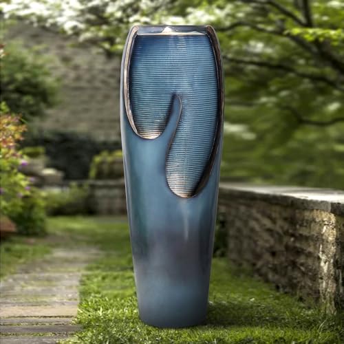 Watnature 38.7"H Outdoor Water Fountains And Waterfalls thumb #1