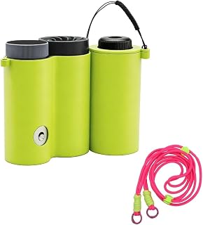 Travel Case for Shark for Chillpill FA022, Storage Box with Lanyard, Green | Small fit, Modular, Tough PLA, Bright, Lanyard
