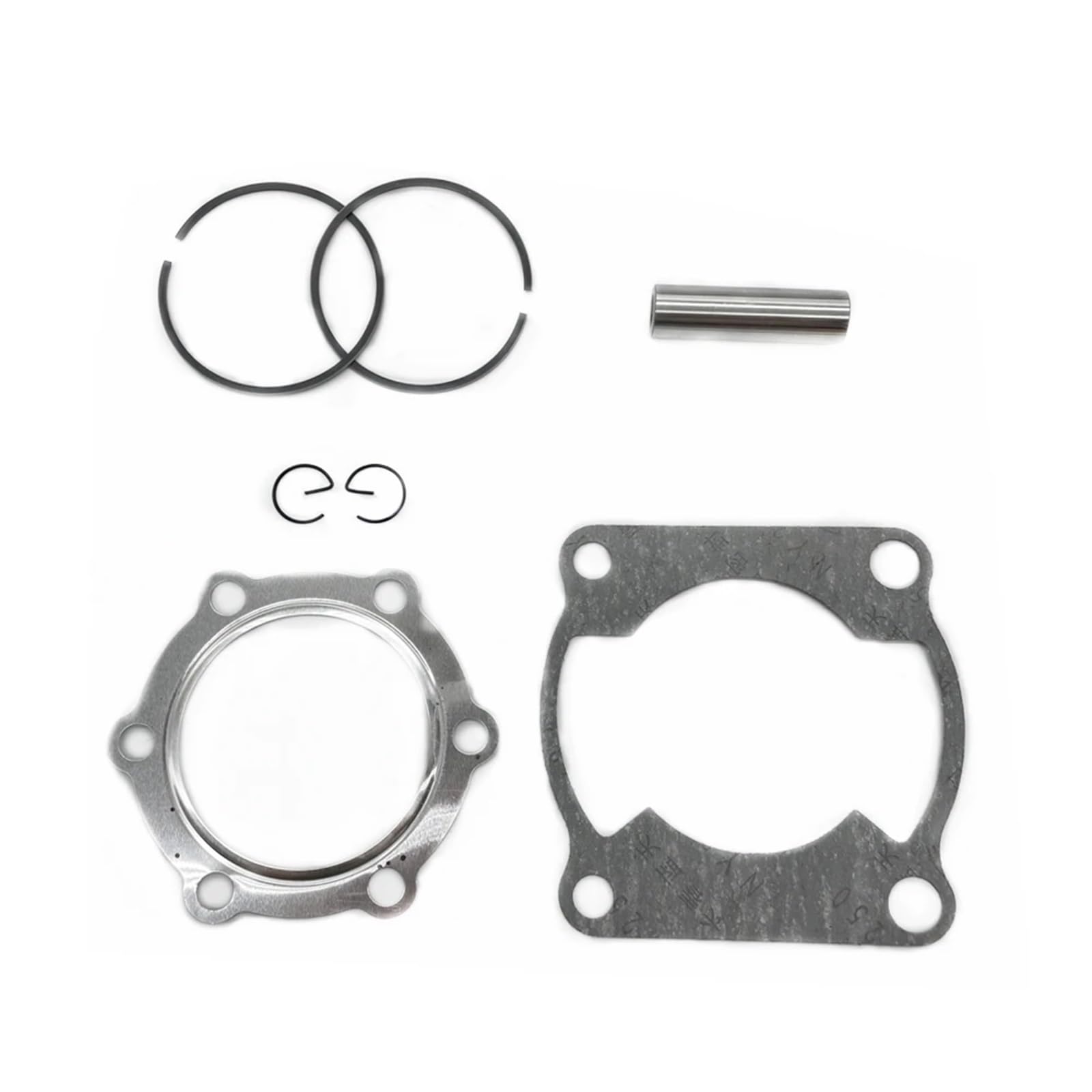 Pieza DE Recambio Kit de Juntas de Anillo de pistón de Cilindro de 66 mm Fit For Accesorios de Motor de Motocicleta Compatible con DT175