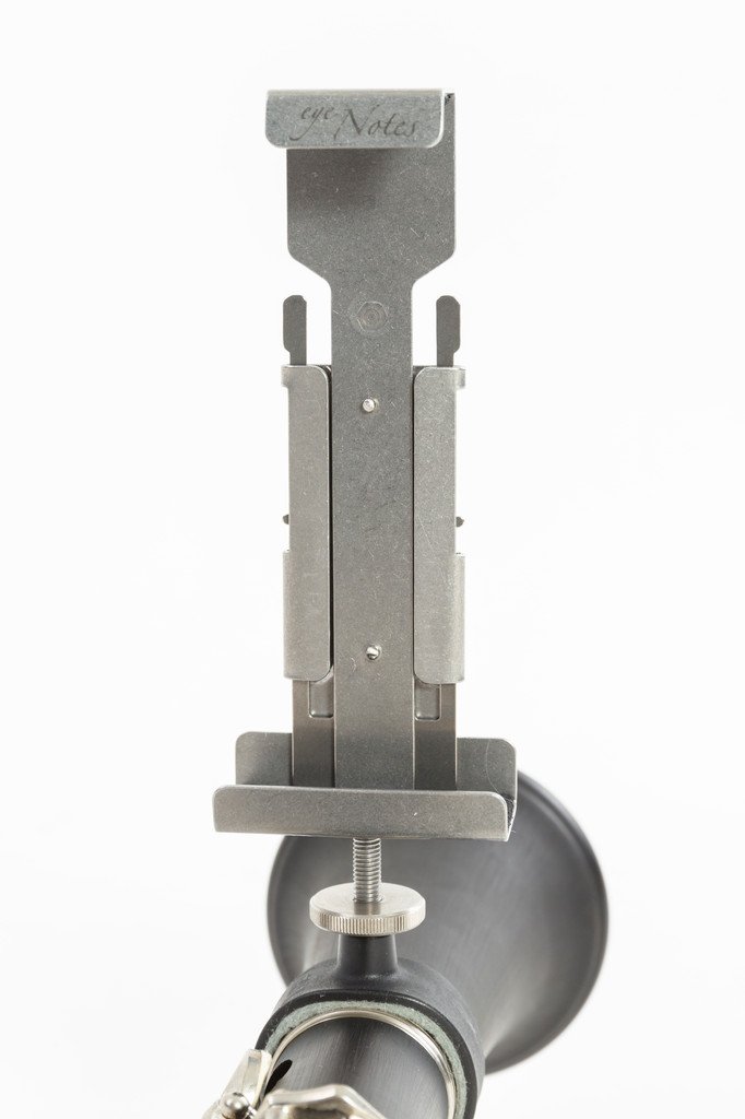 eyeNotes G3000K für Klarinette, Marschgabel, Marschgabel, Marschbuchhalter, Notenhalter aus Edelstahl