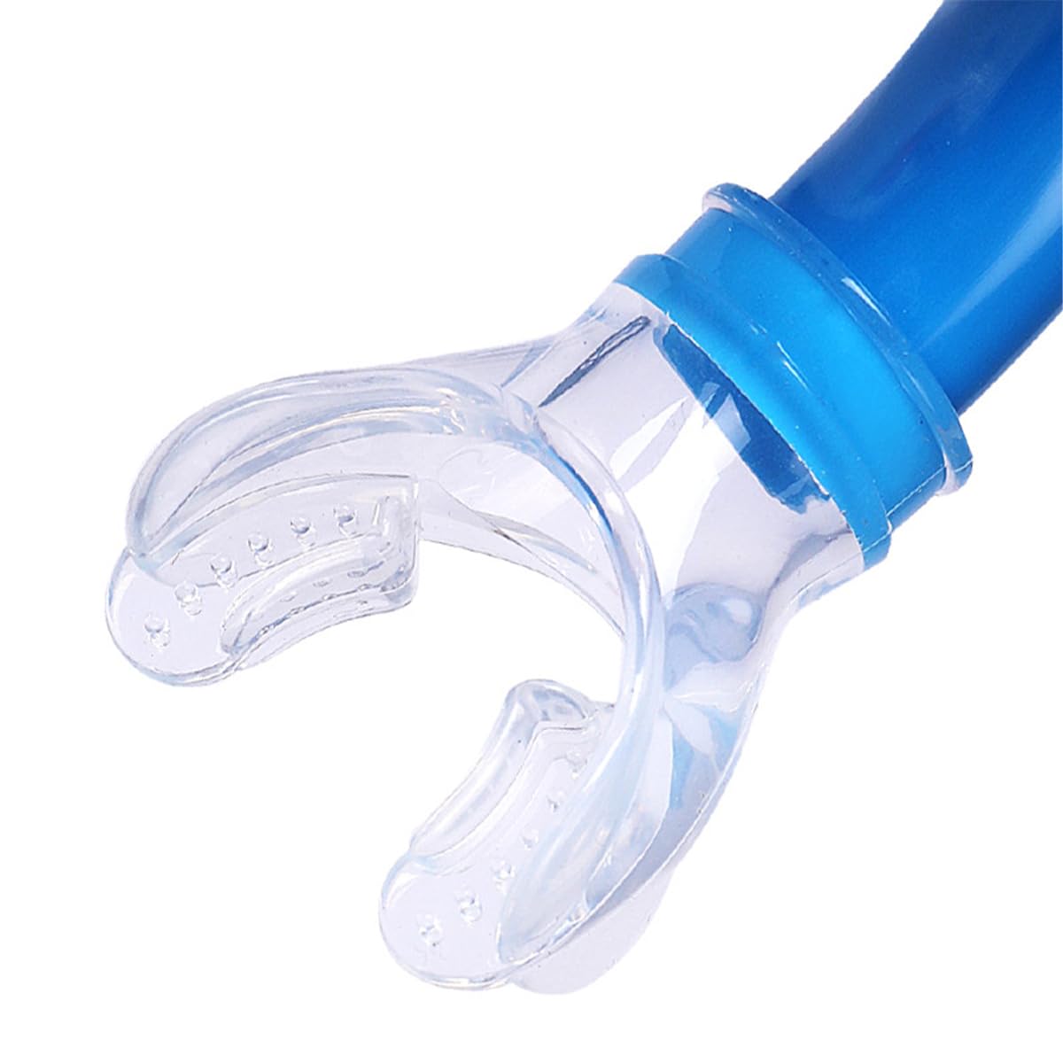 Tuba De Natation Frontal Monté à L'Avant Avec Embout Silicone - Entraînement Apnée Et Nage