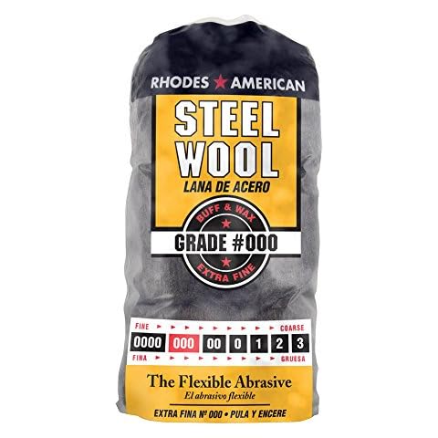 Homax - 33873210009 Steel Wool, Extra Fine Grade #000, 12 Pads Cover