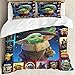 Cartoon Anime Kids Bedding The Child Queen Bed Set Cute Duvet Cover Boys Girls Bedlinenset Comforter Set for Adult - 1 Duvet Cover and 2 Pillow Shams (Queen)