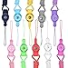 Produktbild Umhängeband Schlüsselband Lanyard - WENTS 10 Farben Abnehmbare Handy Umhänge Lanyard Strap Geeignet zum Aufhängen von Mobiltelefon/Arbeitskarte/Schlüsselanhänger