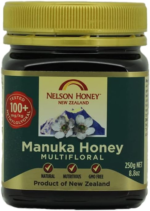 Nelson Honey UK Classic 100+mg Manuka Honey 250 g