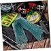 TOYANDONA Detachable Fishing Catching Net Portable Nylon Replacement Mesh Net for Lakes Rivers Boats with Mesh