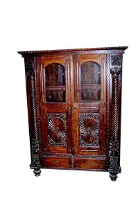 Sheesham Arts Two Door Almira Vinatge Design
