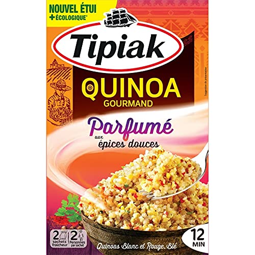 Tipiak Quinoa Gourmand - Juego de 3 perfumadas (240 g)