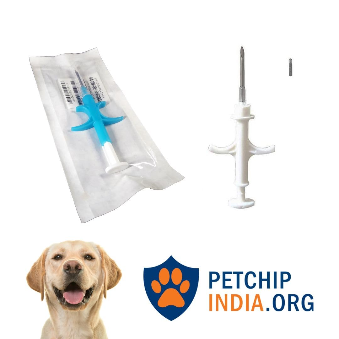 Pet Microchip ID for Dogs | ISO Compliant | 134.2Khz, 15 Digit, Travel-Ready | Free Database Entry