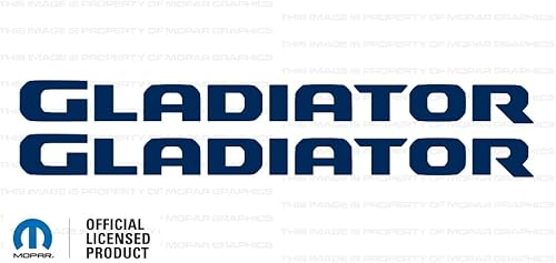 Miniatura 6 de Decal Mods Calcomanía gráfica para capó de gladiadoradhesivo para Jeep WranglerGladiator JLJT (2019-2022) Rojo CR (juego de 2)  SJ4T8