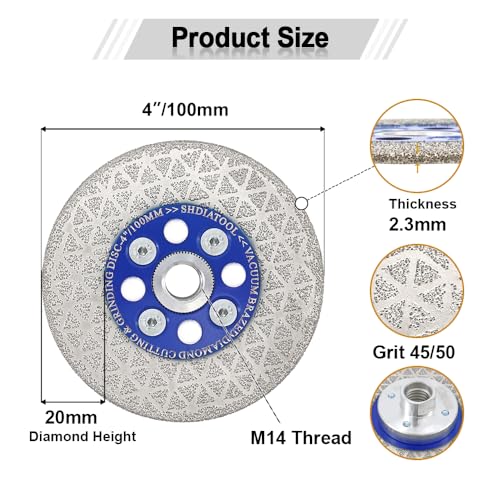 SHDIATOOL Diamond Cutting Grinding Discs - Image 2
