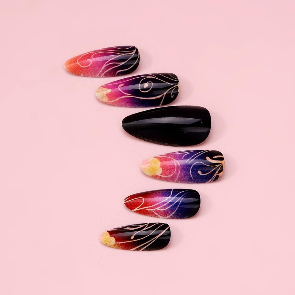 24pcs Starry Gradient Easy Application for Event