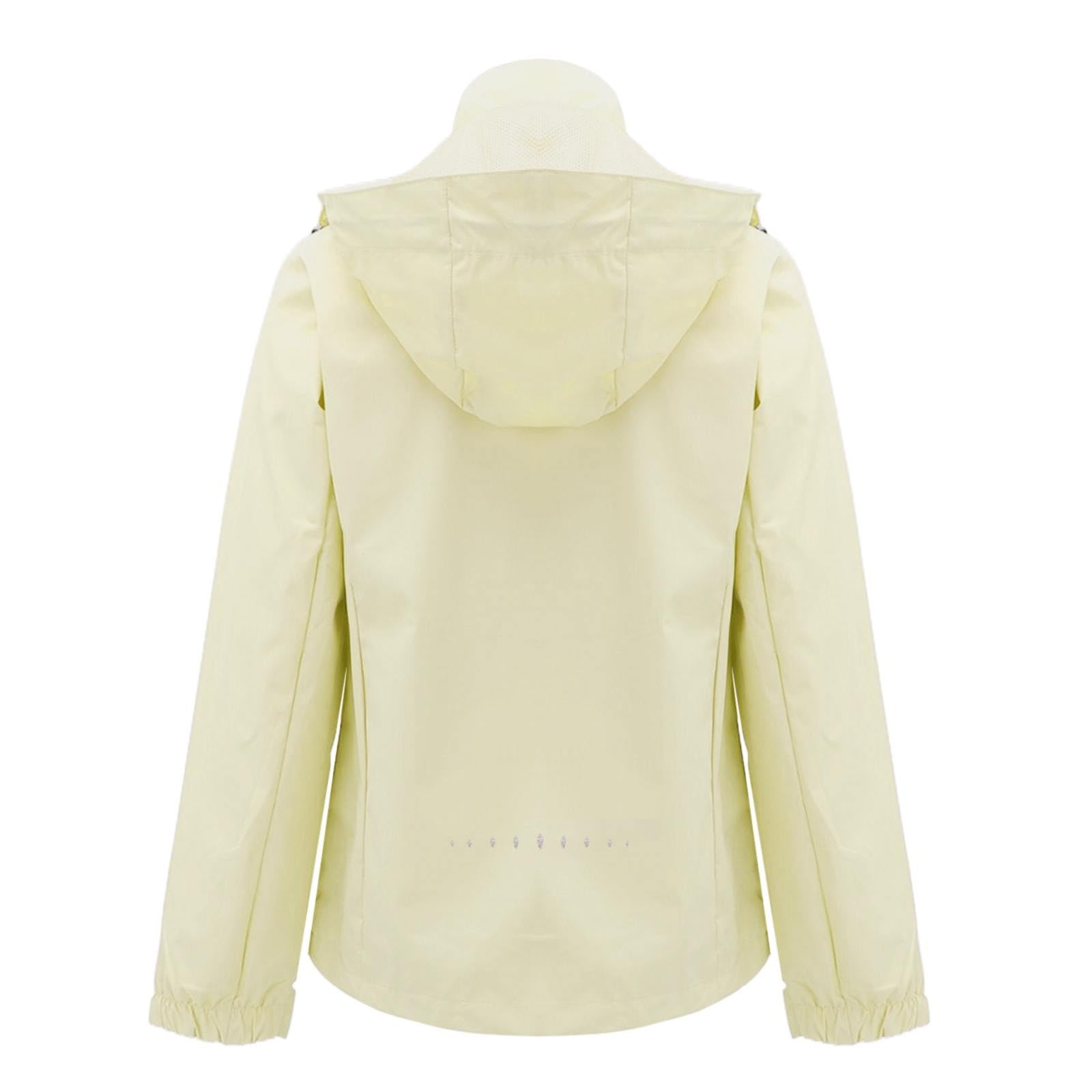 Giacca Rigida Da Donna Con Cappuccio A Molla, Staccabile, In Due Pezzi, Impermeabile, Per Alpinismo Vestito Oltre Montagna Invernale Cappotto Antipioggia Softshell Impermeabile Vento