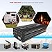 YITRANIC 2500W Pure Sine Wave Inverter - 12V DC to 120V AC Power Inverter,164ft Wireless Remote & QC3.0 USB/Type-C Fast Charging, Idear for 2000 Watt Appliances‌, RV, Home Emergency, Off-Grid Solar