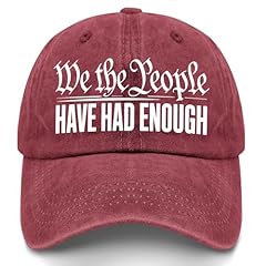 We the People Have Had Enoughwine Red4