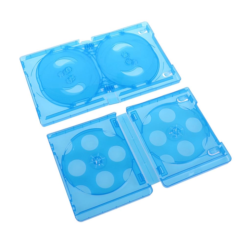 Man CD/Blu-ray グッズまとめ売り Greethga CD saklama kutusu, 10 adet paket, CD kutusu, plastik çift