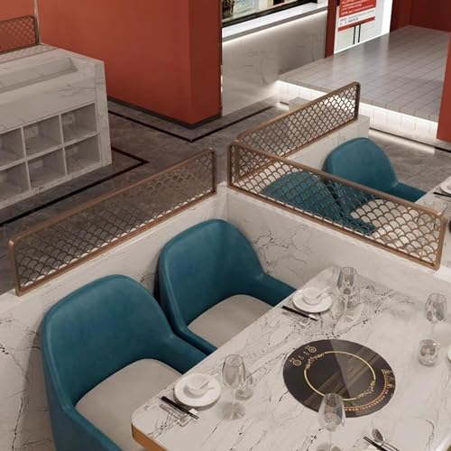 Panneau de séparation de confidentialité contre le vis-à-vis restaurant