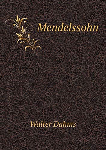 Mendelssohn [German] 5519484937 Book Cover