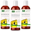 Moringa Olie Basic 300ml – koudgeperst uit oleifera zaden en peulen – huidverzorging haarverzorging wondverzorging anti-aging – eetbare Olie – behenöl by MoriVeda