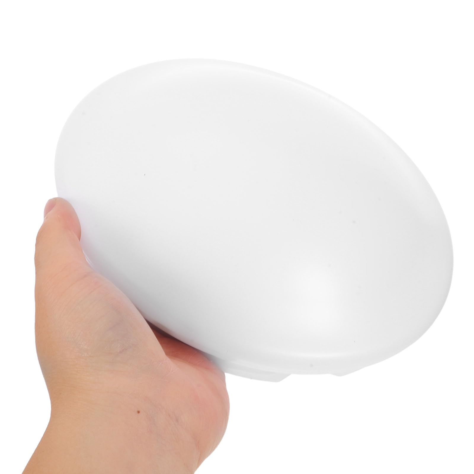 Pantalla Acrílica para Ventilador de Techo 18 CM Diámetro X 2 CM Altura Globo Reemplazo Lámpara Colgante Dormitorio Pantalla Lámpara Hongo para Iluminación Interior