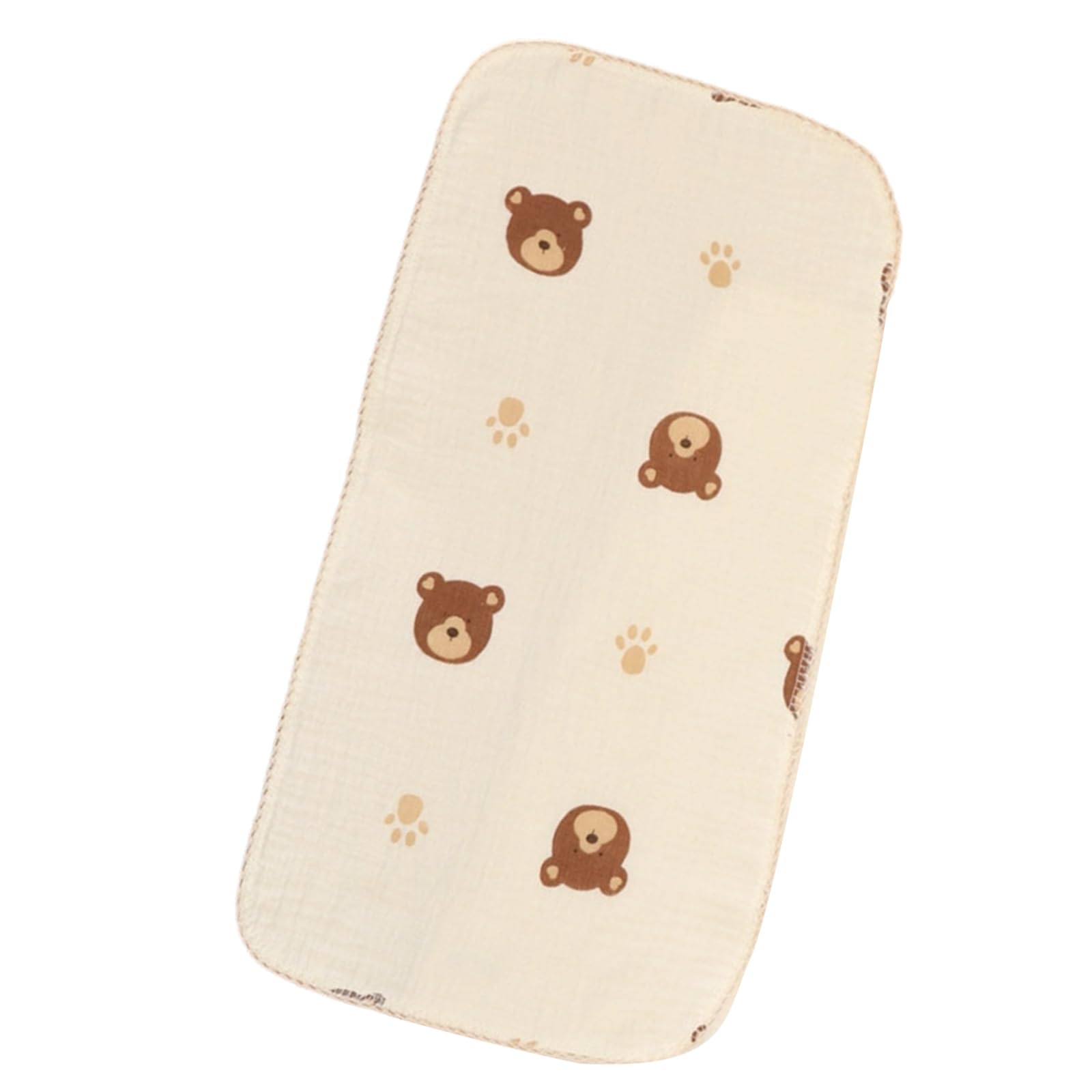 Jazuaiao Gauze Fiber Infant Washcloths Gentle Absorbent Burp Towels Multiple Layers Baby for Daily Baby Cotton Infant Towel