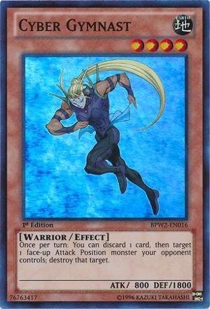 Yu-Gi-Oh! - Cyber Gymnast (BPW2-EN016) - Battle Pack 2: War of The Giants - Ronda 2-1ª Edición - Super Rare