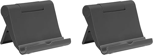 Miniatura 1 de uxcell Soporte para teléfono celular, paquete de 2 soportes multiángulo para tableta, soporte universal para teléfono compatible con la mayoría de