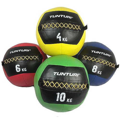 Tunturi Functional Fitness Balle Murale Wall Ball Crossfit 6kg Rouge Red 1 – Image 3