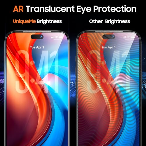 UniqueMe for iPhone 18 Pro 360° Privacy Screen Protector - 6.3 inch - image 7