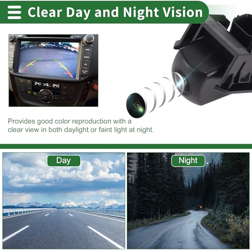 Image of Motoforti Rear View Camera for Honda Accord 10th Gen (CV1, CV2, CV3) 2018-2022, Model No. 39530-TVE-H01, 720p HD Backup Camera with Night Vision, Waterproof IP68