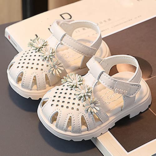 Baby Sandals Fashion Flat Soft Walking Shoes Soft Bottom Baby Walking Sandals Athletic Sandals for Boys (Beige, 6-8 Months)4