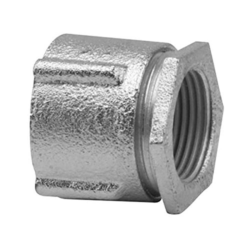 Midwest 191 Three Piece Conduit Coupling; 3/4 Inch, Threaded, Malleable Iron