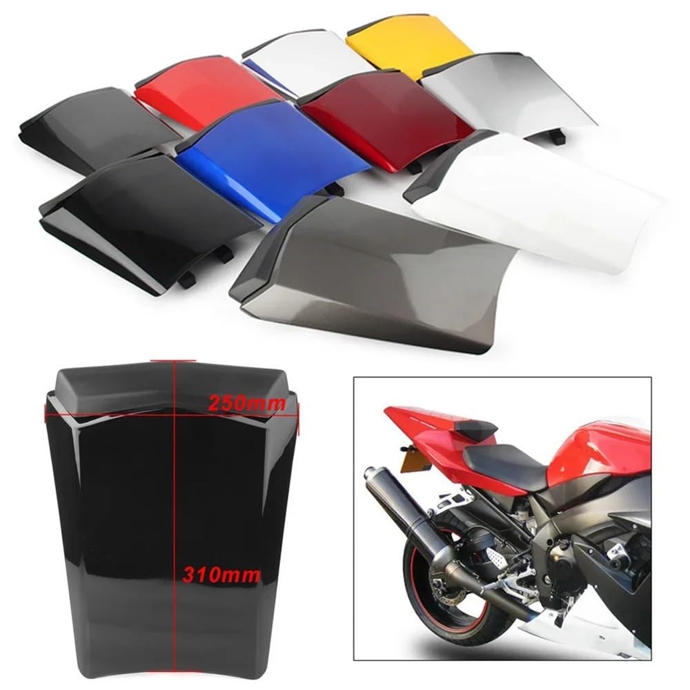 Carenatura Monoposto per Y&AMA&HA YZF 1000 R1 2002 2003 YZFR1 YZF-R1 Moto Posteriore Passeggero Sedile Cowl Carenatura Coda della Copertura(Black)