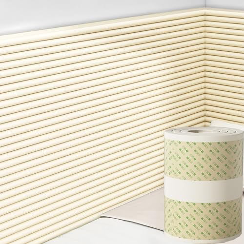Panneaux muraux rembourrés mousse autocollante et tête de lit anti-collision