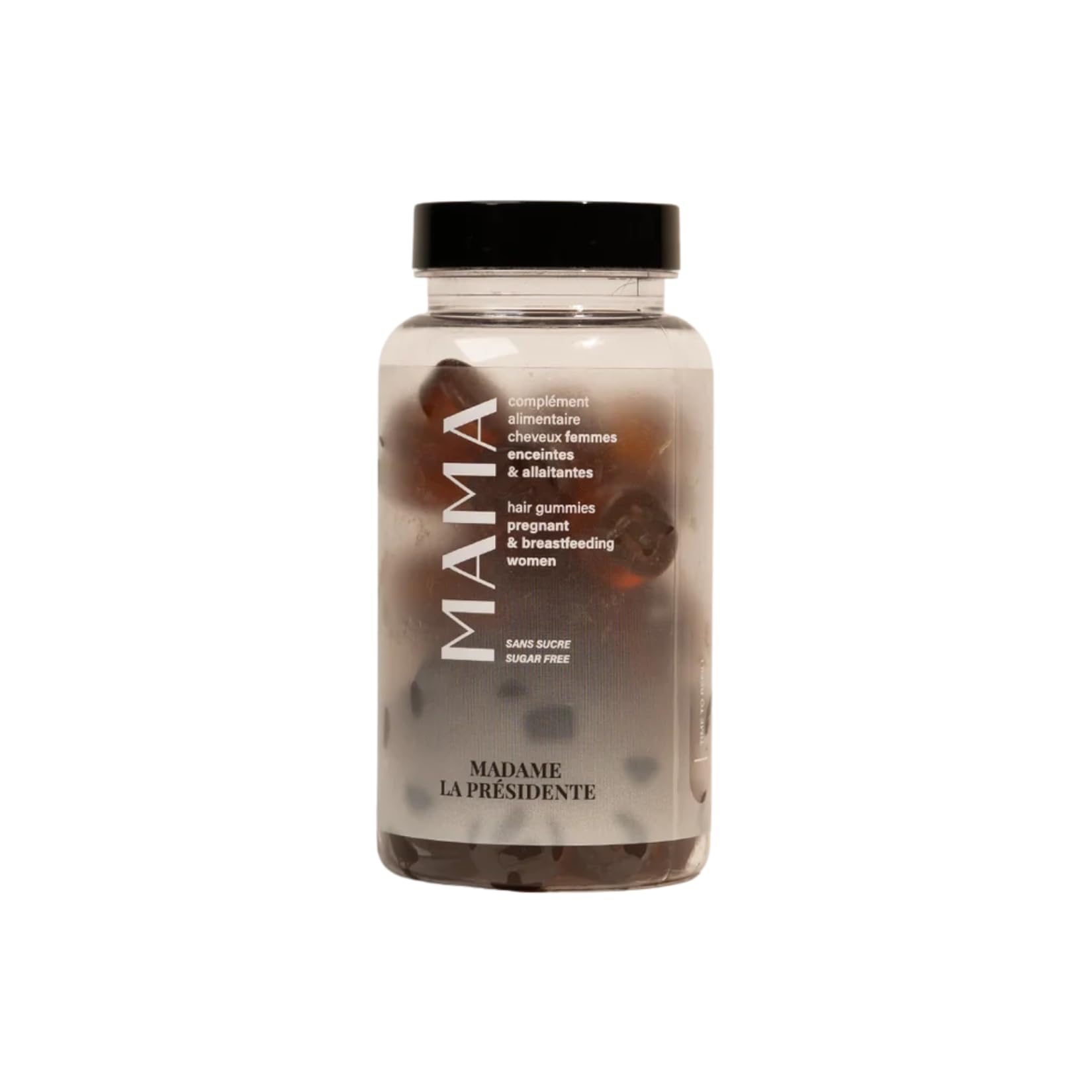 Mama - Complément Alimentaire Cheveux pour Femmes Enceintes et Allaitantes - Accélère la Pousse des Cheveux - Gummies Vegan - Avec Vitamine B8, Vitamine C et Vitamine D - 60 Gummies