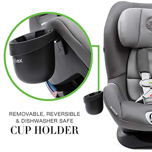 CYBEX Sirona M SensorSafe 2.0, Lavastone Black,Car Seat