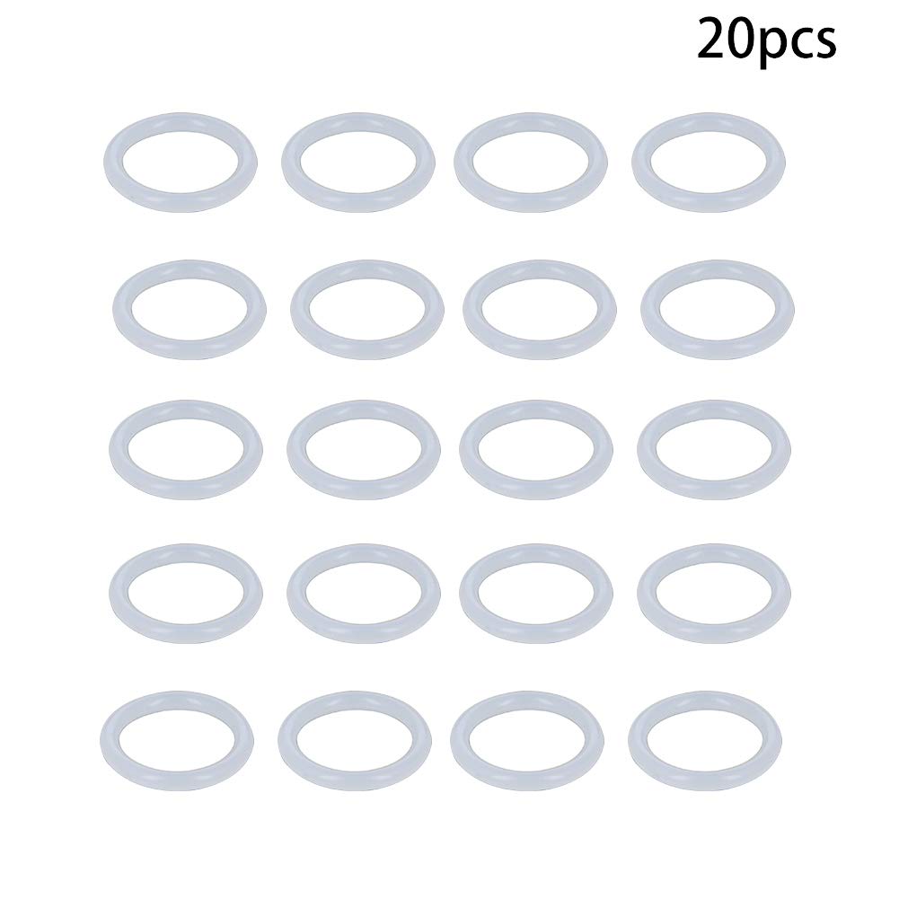 20 O-Ring In Silicone 19x23mm - Guarnizioni Per Idraulica, Auto E Rubinetti - Foto 12