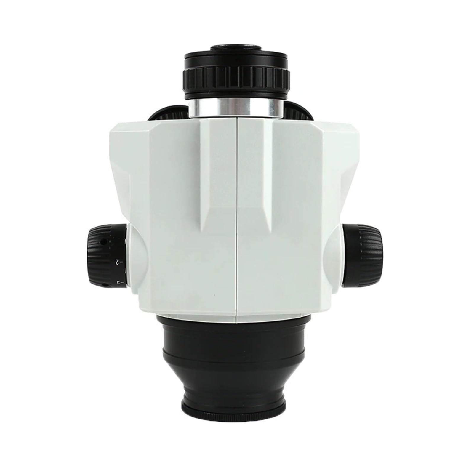 Testa microscopio stereo trinoculare 7X-50X con oculari WF10X/25MM