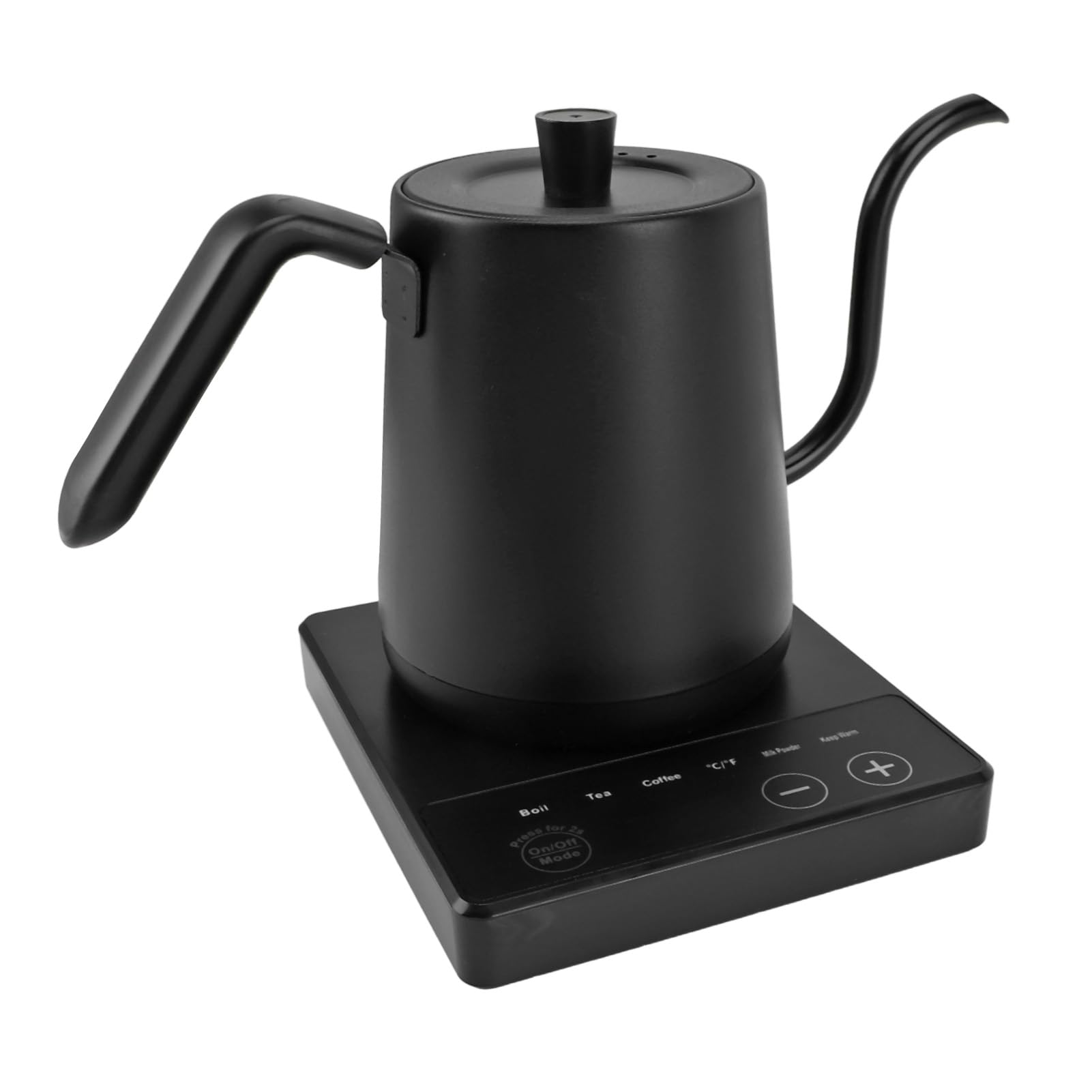 Tetera Eléctrica De Pico Largo Con 5 Niveles De Temperatura 1000W 800ml Hervidor Para Café Té Y Agua Caliente Diseño Preciso Y Seguro Ideal Para Pour Over Y Infusiones