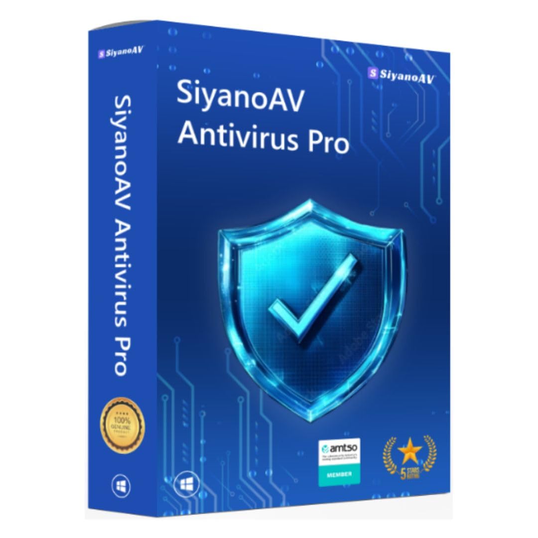 SiyanoAV Antivirus Pro 2026 for Windows PC & Laptop | 1 User 2 Years | Real-Time Threat Detection, Firewall, Browser Safety & PC Booster | Total Security Software | Digital Download - Email Delivery in 30 Minutes - No CD | OPSWAT Gold Certified-image-7