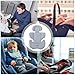 New Born Car Seat Cushion Insert - Head Support Pillow, Infant Body Pad | Soft Padded Insert Provides Gentle Protection, Ergonomic Cushioning for toddlerrs with Strollers carseats or Baby Carriers
