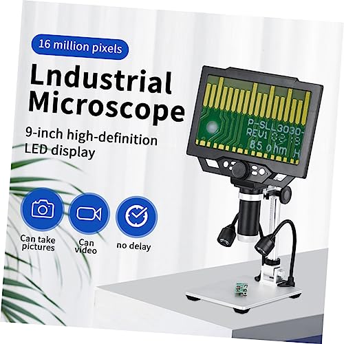 Microscope numérique USB avec écran LCD haute résolution pour inspection de matériaux précis
